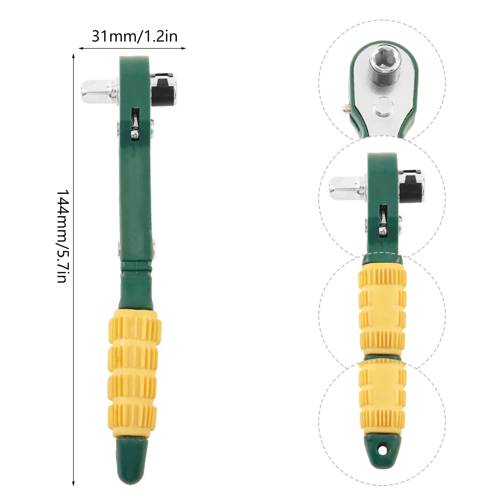 1/4" inch Ratchet Wrench 24 Teeth Extending Telescopic Ratchet Socket Wrench Tool Plate Ratchet Handle Wrench Repairing Tools
1/4" inch Ratchet Wrench 24 Teeth Extending Telescopic Ratchet Socket Wrench Tool Plate Ratchet Handle Wrench Repairing Tools