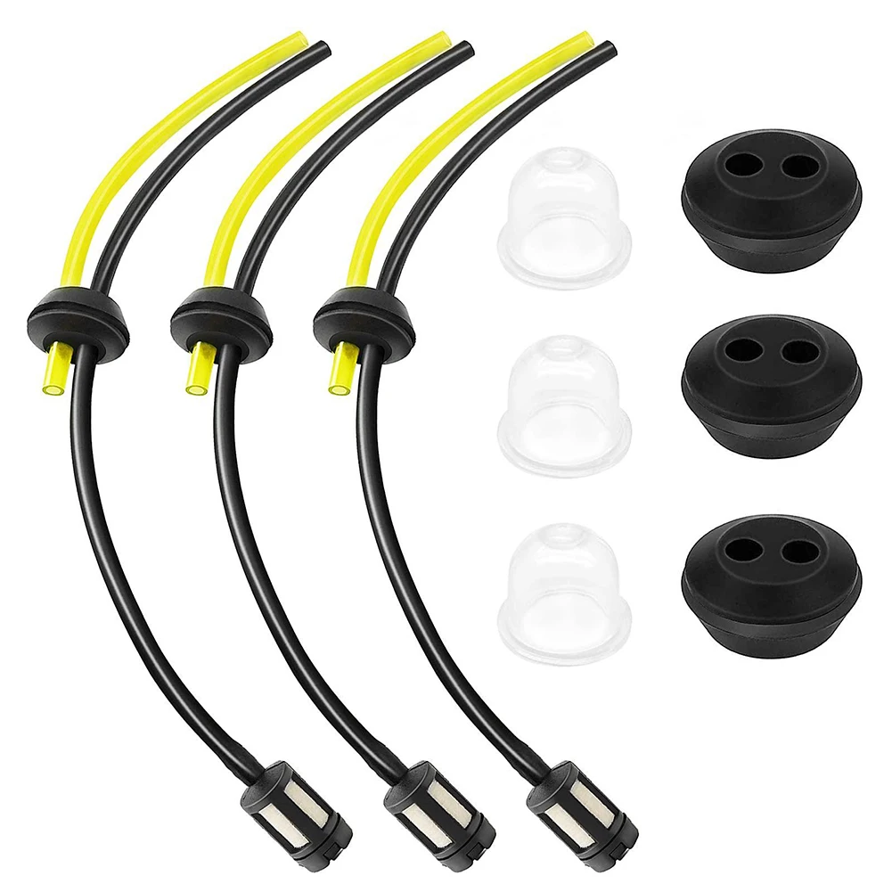 Fuel Kit 3pcs Fuel Hose With Fuel Filter And Gasket 3pcs Gasket 3pcs Primer Suitable For Mower Leaf Trimmer Cut Machine Garden
Fuel Kit 3pcs Fuel Hose With Fuel Filter And Gasket 3pcs Gasket 3pcs Primer Suitable For Mower Leaf Trimmer Cut Machine Garden