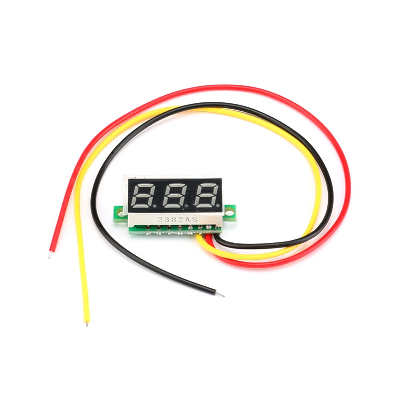Цифровой вольтметр Your Cee 0-100В красный
Цифровой вольтметр Your Cee 0-100В красный