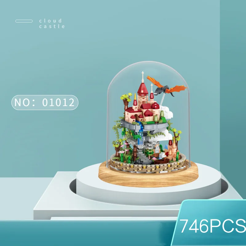 Idea Mini Block Middle Ages Dream Cloud Castle And Dragon Building Brick Model Display Stand Assemble Toys For Kids Gifts
Idea Mini Block Middle Ages Dream Cloud Castle And Dragon Building Brick Model Display Stand Assemble Toys For Kids Gifts