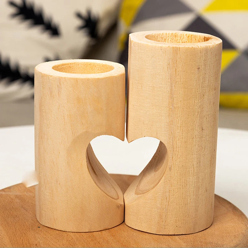 Candle Wooden Decorations Candlestick Wedding Rustic Candlesticks Practical Fashion Shaped Heart Holder Household Shelf
Candle Wooden Decorations Candlestick Wedding Rustic Candlesticks Practical Fashion Shaped Heart Holder Household Shelf