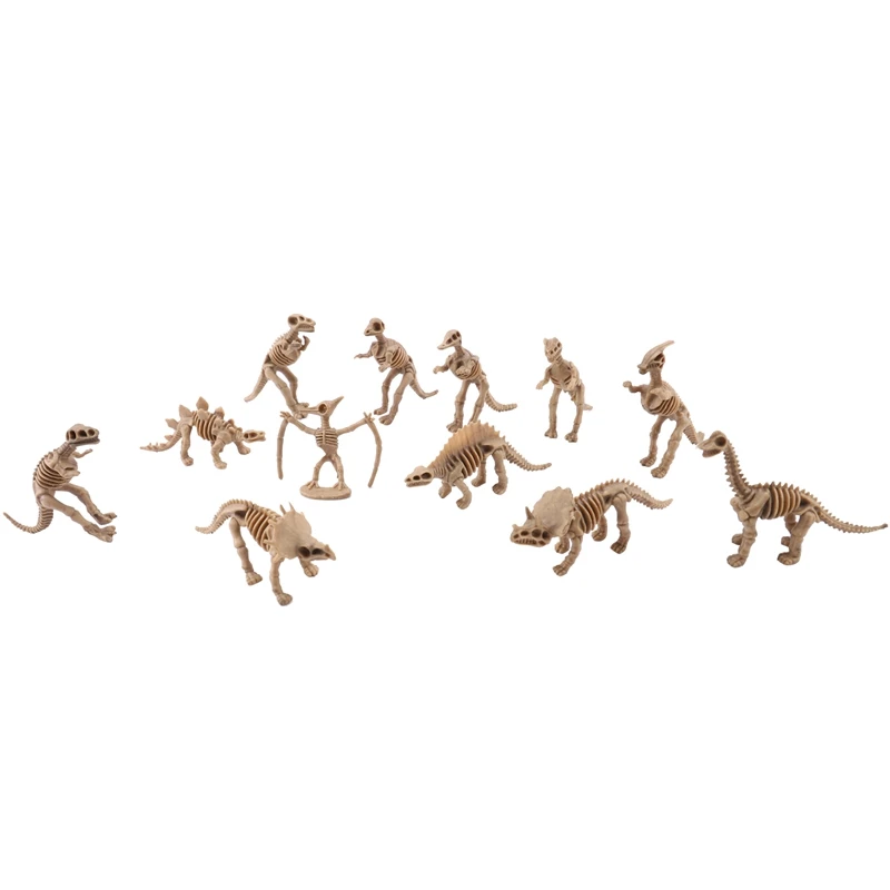 12Pcs Dinosaur Toys Fossil Skeleton Simulation Model Set Mini Action Figure Jurassic Educational Creative Toys For Boys Children
12Pcs Dinosaur Toys Fossil Skeleton Simulation Model Set Mini Action Figure Jurassic Educational Creative Toys For Boys Children