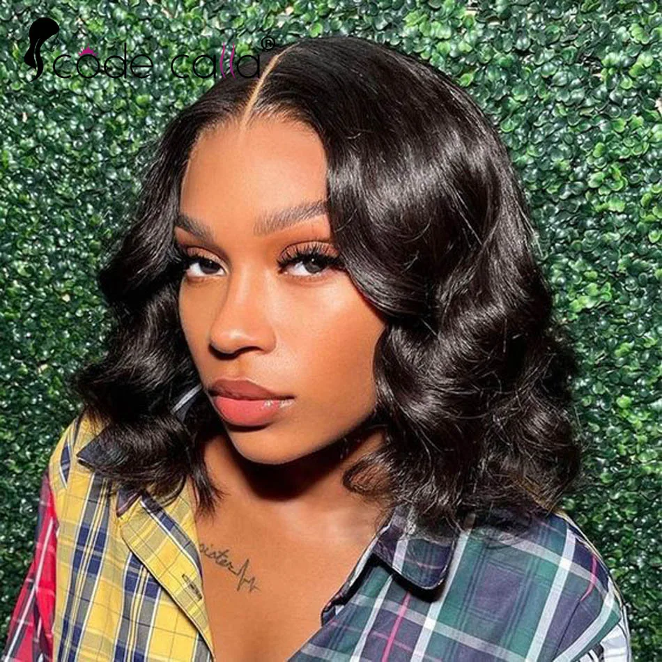 Body Wave Short Bob Wig Brazilian 13x4 Lace Front Human Hair For Women Remy 180 density Wavy Human Hair Wig PrePlucked On Sale
Body Wave Short Bob Wig Brazilian 13x4 Lace Front Human Hair For Women Remy 180 density Wavy Human Hair Wig PrePlucked On Sale