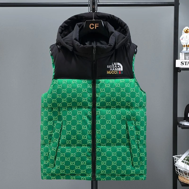 New Couple Casual Down Vest Autumn and Winter Fashion Men's Fashion Brand Spliced Down Coat Outdoor Skiing Sports Vest
New Couple Casual Down Vest Autumn and Winter Fashion Men's Fashion Brand Spliced Down Coat Outdoor Skiing Sports Vest