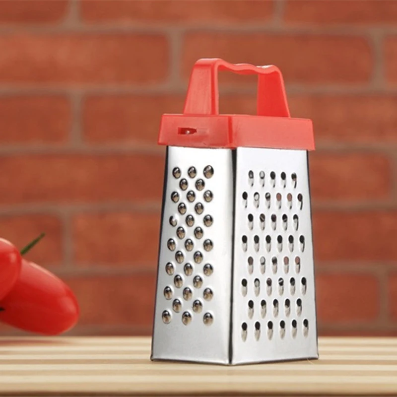 1pcs Mini Four Sided Grater Tool Stainless Steel Manual Shredder Planer Fruit Ginger Garlic Grater Kitchen Gadget Random Color
1pcs Mini Four Sided Grater Tool Stainless Steel Manual Shredder Planer Fruit Ginger Garlic Grater Kitchen Gadget Random Color