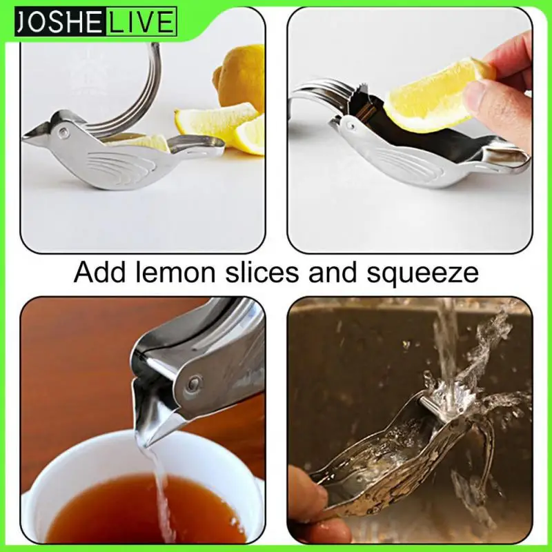 Manual Lemon Wedge Squeezers Multifunction Handheld Metal Citrus Juicer Kitchen Gadget For Home Lemon Juicer 304 Stainless Steel
Manual Lemon Wedge Squeezers Multifunction Handheld Metal Citrus Juicer Kitchen Gadget For Home Lemon Juicer 304 Stainless Steel