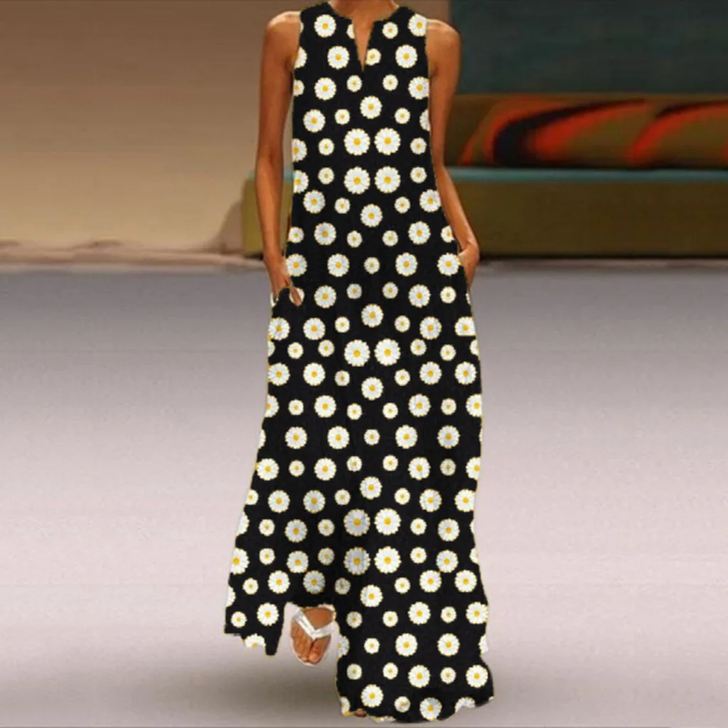 Women Size Sleeveless V Vintage Maxi Printed Floral Neck Dress Splicing Women's Dress Womens Casual Dresses Short
Women Size Sleeveless V Vintage Maxi Printed Floral Neck Dress Splicing Women's Dress Womens Casual Dresses Short