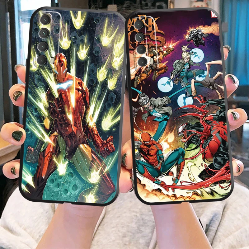 Popular Marvel Phone Case For Huawei P Smart Z 2019 2021 P20 P20 Lite Pro P30 Lite Pro P40 P40 Lite 5G Black Coque Funda Back
Popular Marvel Phone Case For Huawei P Smart Z 2019 2021 P20 P20 Lite Pro P30 Lite Pro P40 P40 Lite 5G Black Coque Funda Back