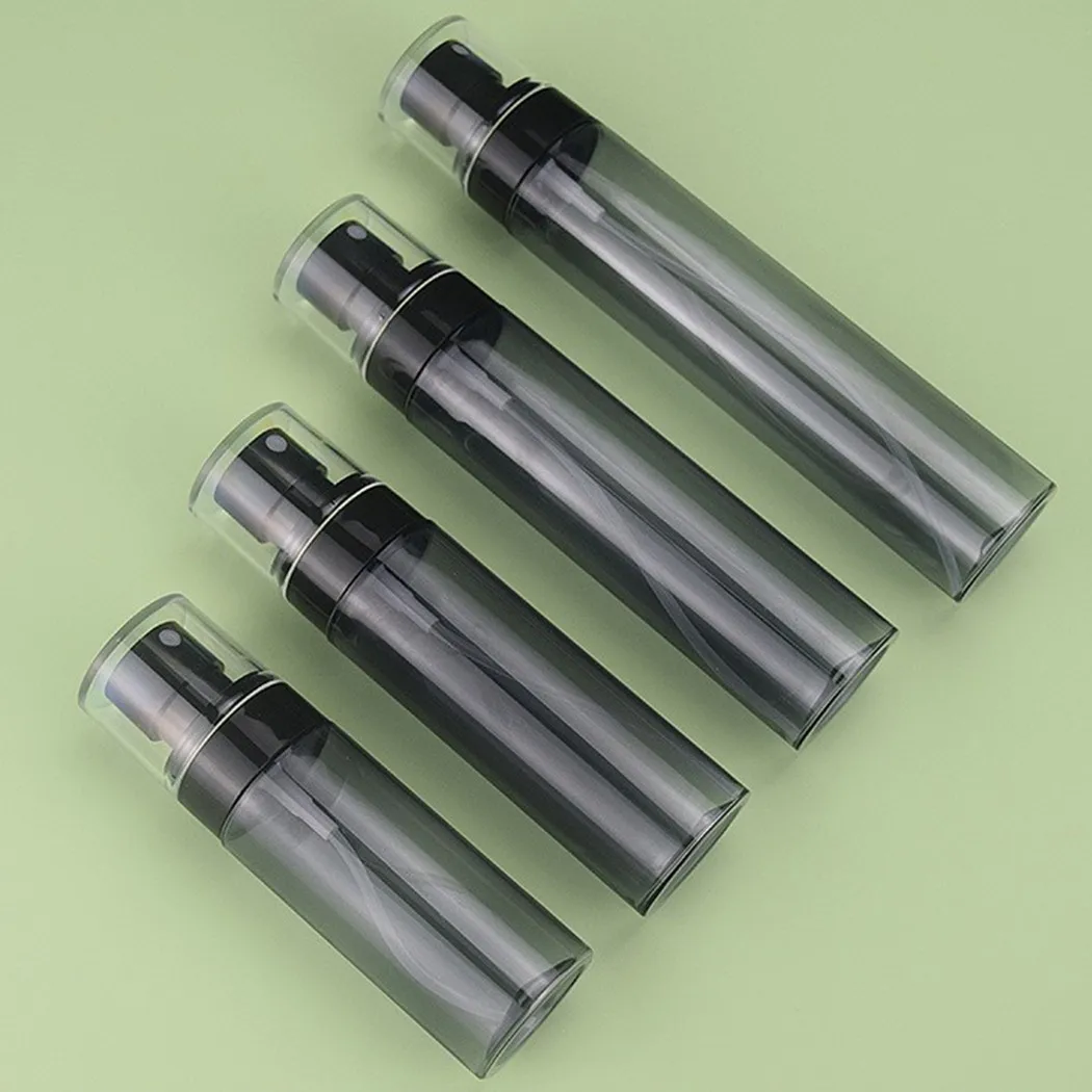 60-120ML Translucent Black Portable Airless Bottle Cosmetic Dispenser Pump Liquid Shampoo Makeup Container Refillable Bottles
60-120ML Translucent Black Portable Airless Bottle Cosmetic Dispenser Pump Liquid Shampoo Makeup Container Refillable Bottles