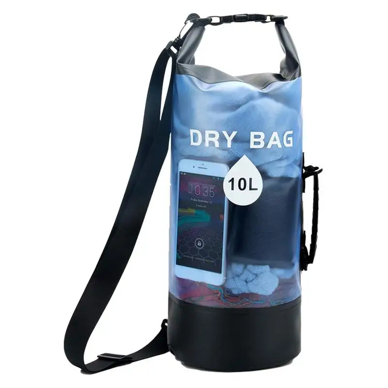 Outdoor Waterproof Dry Bag Transparent 20L PVC Water-resisting Backpack Durable Dry Bag For Swimming Upstream Rafting Snorkeling
Outdoor Waterproof Dry Bag Transparent 20L PVC Water-resisting Backpack Durable Dry Bag For Swimming Upstream Rafting Snorkeling