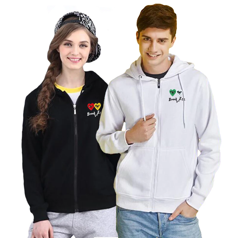 Толстовка Мужская/женская с вышивкой в виде сердца, двухцветный Свободный Повседневный свитер из хлопка и флиса с надписью и карманами на молнии, с капюшоном
Толстовка Мужская/женская с вышивкой в виде сердца, двухцветный Свободный Повседневный свитер из хлопка и флиса с надписью и карманами на молнии, с капюшоном