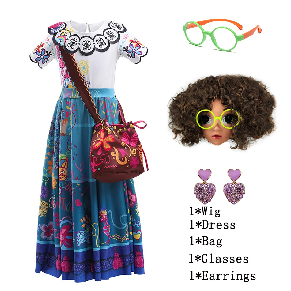 2022 Charm Mirabel Madrid Children's Carnival Halloween Girl Cosplay Costume Princess Dress Children's Day Performance Costume
2022 Charm Mirabel Madrid Children's Carnival Halloween Girl Cosplay Costume Princess Dress Children's Day Performance Costume