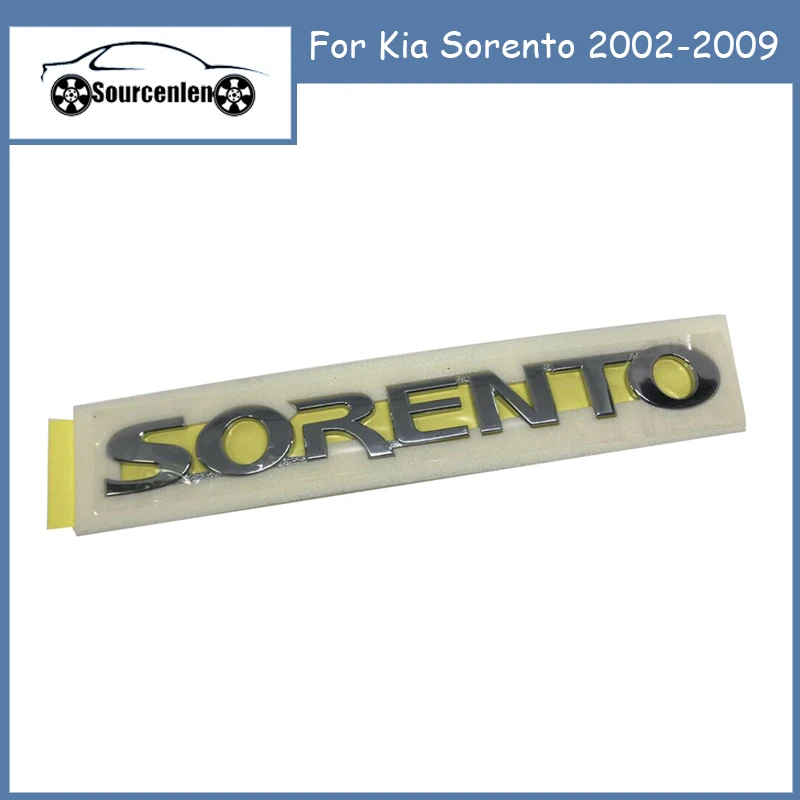 Genuine Rear Trunk Tailgate Logo Emblem for Kia Sorento 2002-2009 Rear Trunk Lid Logo Emblem Badge 863103E001
Genuine Rear Trunk Tailgate Logo Emblem for Kia Sorento 2002-2009 Rear Trunk Lid Logo Emblem Badge 863103E001