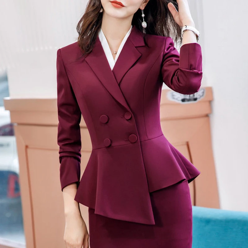 Women Chic Office Lady Double Breasted Blazer Vintage Coat Fashion Notched Collar Long Sleeve Ladies Outerwear Stylish Tops
Women Chic Office Lady Double Breasted Blazer Vintage Coat Fashion Notched Collar Long Sleeve Ladies Outerwear Stylish Tops