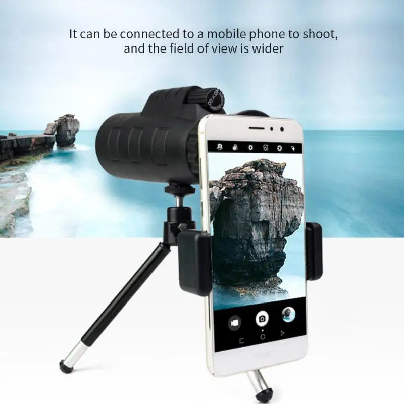 Exquisite Appearance Telescope Connected Mobile Phone Outdoor Telescope Mountaineering Telescope Camping Night Vision Device
Exquisite Appearance Telescope Connected Mobile Phone Outdoor Telescope Mountaineering Telescope Camping Night Vision Device