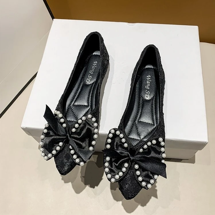 Flat Shoes 2022 New Fashion Color Matching Bow Summer and Autumn Fashion Soft Bottom Casual Shoes Retro Pointed Female
Flat Shoes 2022 New Fashion Color Matching Bow Summer and Autumn Fashion Soft Bottom Casual Shoes Retro Pointed Female