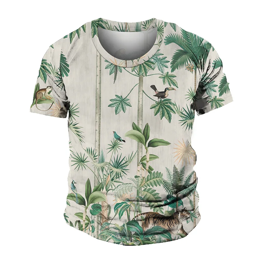 Summer Men's Digital Printed Flowers And Flowers Series Pattern 3d Effect Men's Short Short Sleeve
Summer Men's Digital Printed Flowers And Flowers Series Pattern 3d Effect Men's Short Short Sleeve