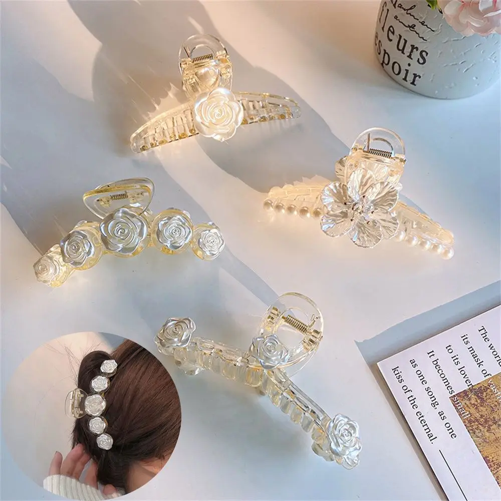 Women Girls Pearl Barrette Rhinestone Hairgrip Elegant Hollow Out Barrettes Hair Claw Hair Jaw Clips Headband Hairpin
Women Girls Pearl Barrette Rhinestone Hairgrip Elegant Hollow Out Barrettes Hair Claw Hair Jaw Clips Headband Hairpin