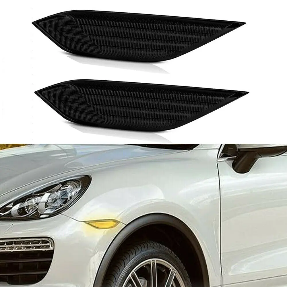 1Pair Car Fender LED Turn Signal Light Front Bumper Side Marker Light Lamp For 2011-2014 Porsche 958 Cayenne Auto Car Accessorie
1Pair Car Fender LED Turn Signal Light Front Bumper Side Marker Light Lamp For 2011-2014 Porsche 958 Cayenne Auto Car Accessorie