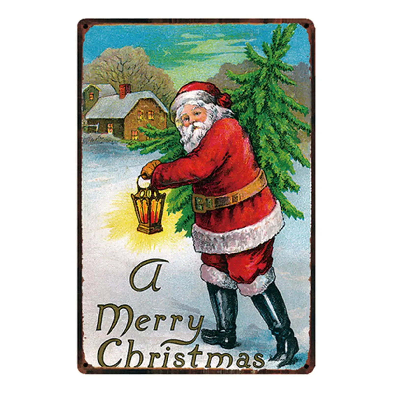 Merry Christmas Metal Tin Sign,Santa Holiday Poster Decorations,for Home Bar Shop Wall Decor Hanging Art 12x8 Inches
Merry Christmas Metal Tin Sign,Santa Holiday Poster Decorations,for Home Bar Shop Wall Decor Hanging Art 12x8 Inches