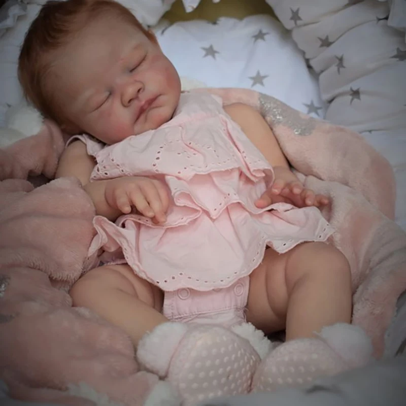 22 Inch Reborn Doll Kit with The Popular Realistic Touch August Limited Edition Unfinished Hand-assembled Rebirth Doll
22 Inch Reborn Doll Kit with The Popular Realistic Touch August Limited Edition Unfinished Hand-assembled Rebirth Doll