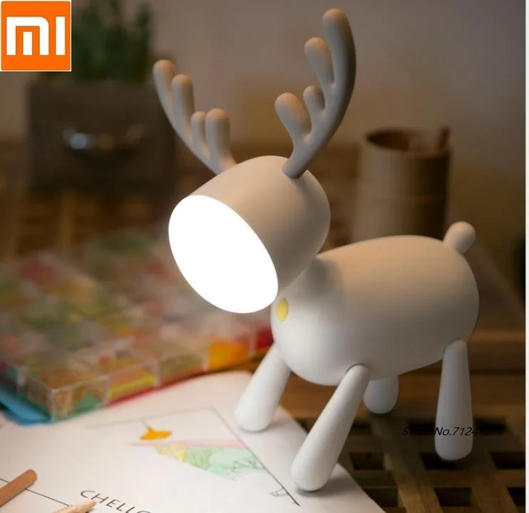 Бренд для Xiaomi Милые силиконовые Мультяшные лося Светодиодные ночные светильники USB интеллектуальные ГРМ Декоративные олени лампы для чтен...
Бренд для Xiaomi Милые силиконовые Мультяшные лося Светодиодные ночные светильники USB интеллектуальные ГРМ Декоративные олени лампы для чтен...