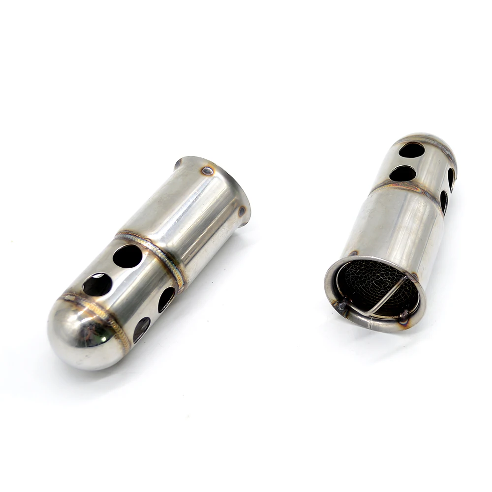 50.8mm Motorbike Universal Front Catalyst DB Killer Removable Silencer Noise Sound Eliminator for Motorcycle Exhaust Muffler
50.8mm Motorbike Universal Front Catalyst DB Killer Removable Silencer Noise Sound Eliminator for Motorcycle Exhaust Muffler