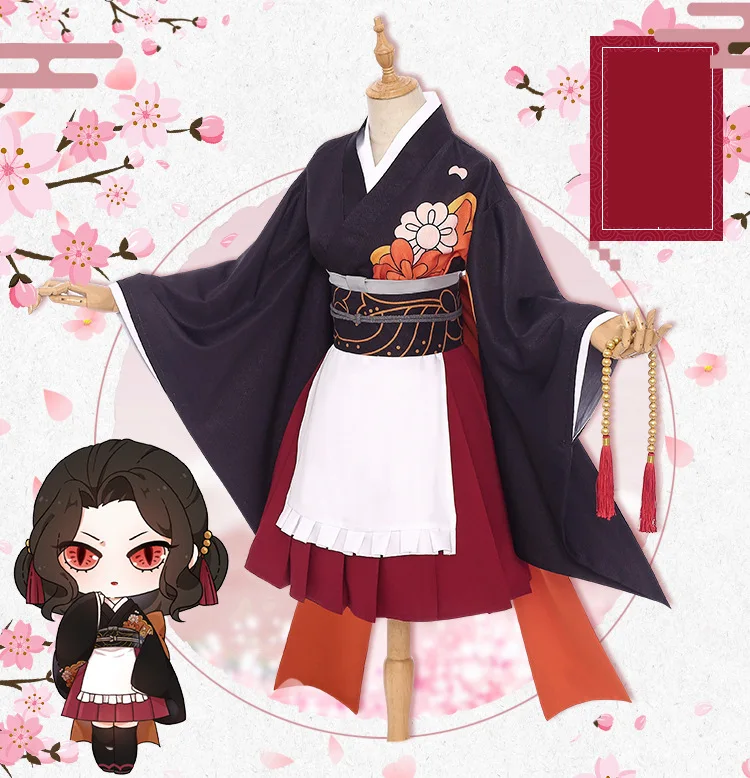 Костюм-кимоно Kochou Shinobu Kamado Nezuko Kanroji Mitsuri Kibutsuji Muzan для косплея
Костюм-кимоно Kochou Shinobu Kamado Nezuko Kanroji Mitsuri Kibutsuji Muzan для косплея