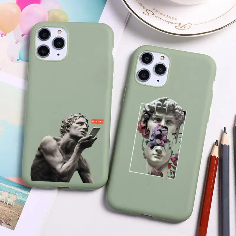 Great Art Aesthetic David Medusa Phone Case For iphone 13 12 11 Pro Max Mini XS 8 7 6 6S Plus X SE 2020 XR Candy green cover
Great Art Aesthetic David Medusa Phone Case For iphone 13 12 11 Pro Max Mini XS 8 7 6 6S Plus X SE 2020 XR Candy green cover