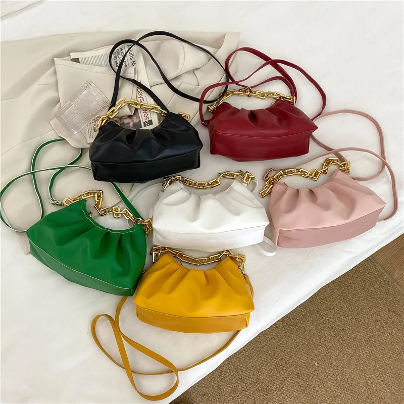 Fashion Chain Bags Handbags Joker Inclined Shoulder Bag Fold Bales Clouds Women Handbags
Fashion Chain Bags Handbags Joker Inclined Shoulder Bag Fold Bales Clouds Women Handbags