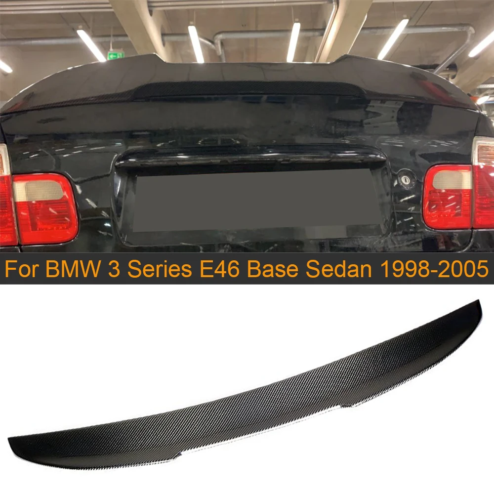 Carbon Fiber Car Rear Spoiler Wing For BMW 3 Series E46 Base Sedan 4-Door 1998-2005 Rear Trunk Boot Lid Wing Spoiler
Carbon Fiber Car Rear Spoiler Wing For BMW 3 Series E46 Base Sedan 4-Door 1998-2005 Rear Trunk Boot Lid Wing Spoiler