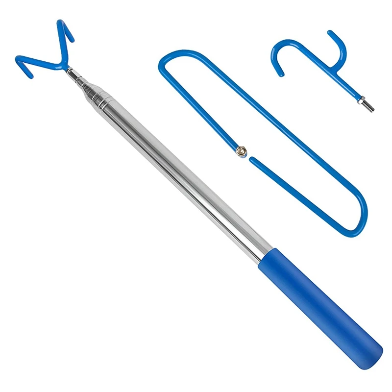 Disc Golf Retriever Pole With 3 Hooks, Telescoping Disc Golf Accessories Tool Extendable Grabber 1.4Ft To 16Ft
Disc Golf Retriever Pole With 3 Hooks, Telescoping Disc Golf Accessories Tool Extendable Grabber 1.4Ft To 16Ft