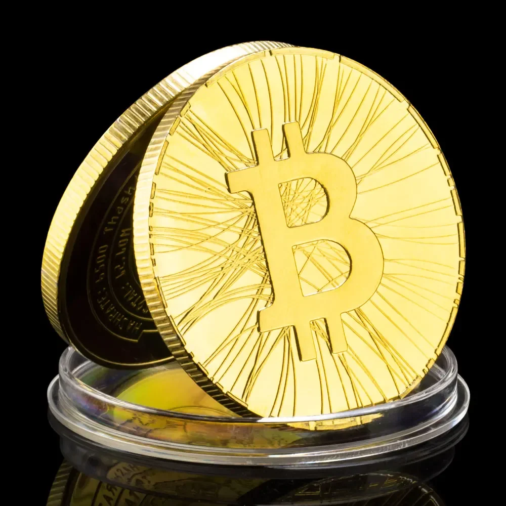 Коллекционная монета Биткоин Okcoin 
Коллекционная монета Биткоин Okcoin