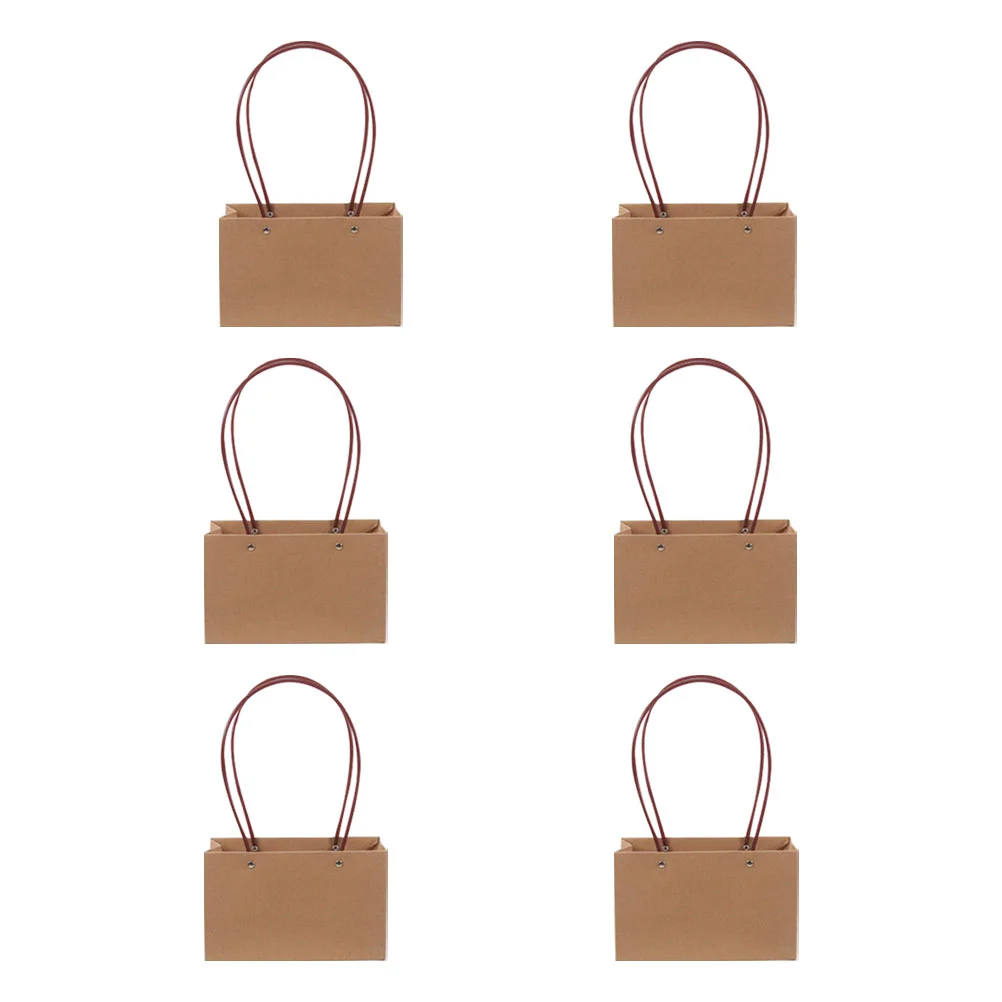 6 Pcs Christmas Gift Bags Chrismas Gift Bags Florist Flower Box Brown Paper Bags Paper Bag Flower Bag Handbag Holiday Favor Bags
6 Pcs Christmas Gift Bags Chrismas Gift Bags Florist Flower Box Brown Paper Bags Paper Bag Flower Bag Handbag Holiday Favor Bags