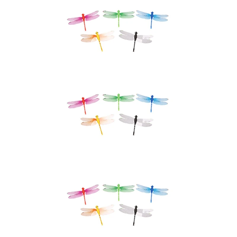 15Pcs 8Cm 3D Artificial Dragonflies Fridge Magnet For Home Christmas Wedding Decoration, Colors Randomly Send
15Pcs 8Cm 3D Artificial Dragonflies Fridge Magnet For Home Christmas Wedding Decoration, Colors Randomly Send