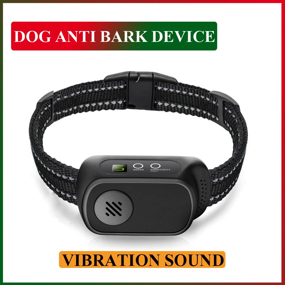 Dog Anti Bark Collar Device With Electric Vibration Beep No Barking Training Sound Rechargeable Correct Behavior Collar For Dog
Dog Anti Bark Collar Device With Electric Vibration Beep No Barking Training Sound Rechargeable Correct Behavior Collar For Dog
