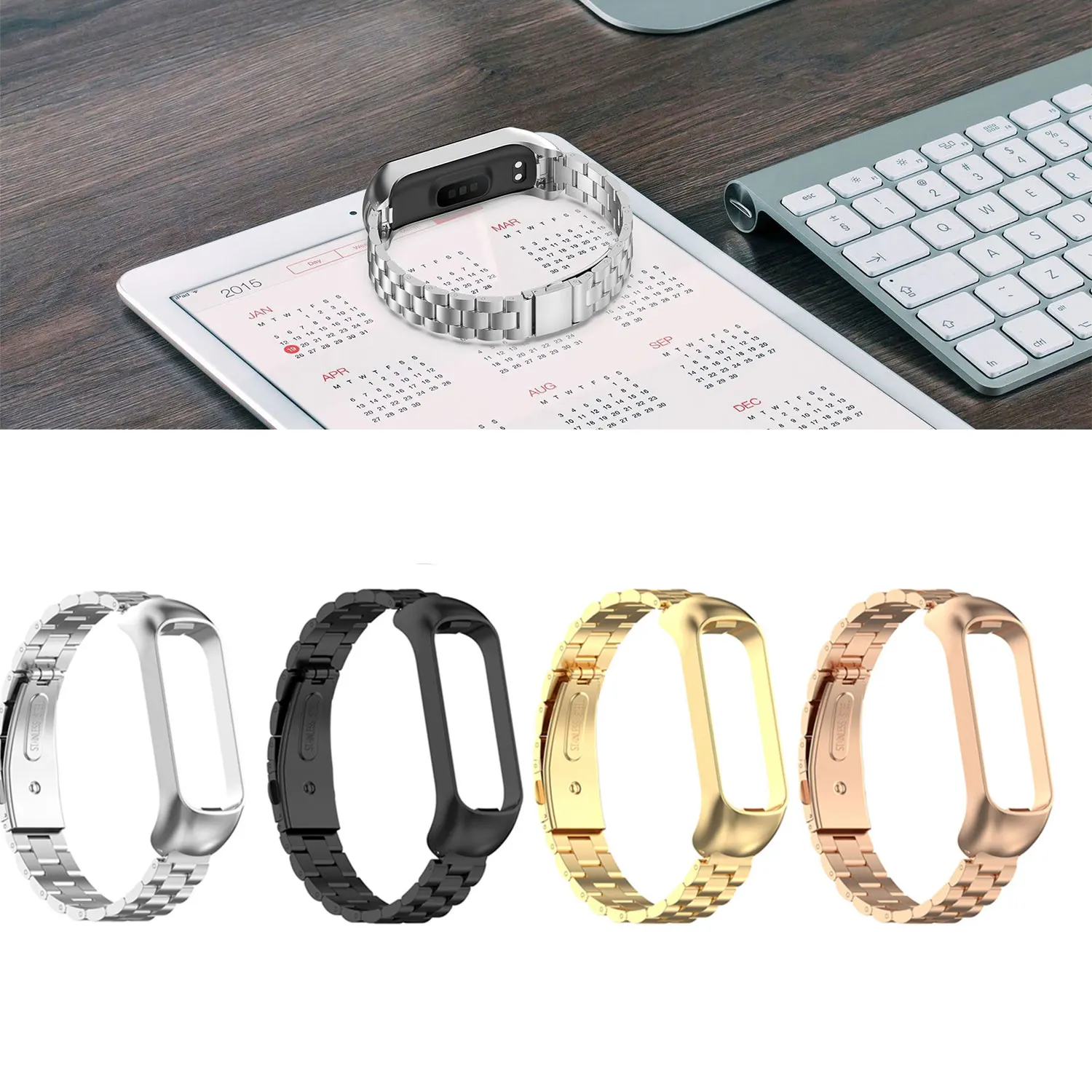 Ремешок из нержавеющей стали для Galaxy Fit 2 SM-R220 Band, металлическая Замена различных цветов, Willfully
Ремешок из нержавеющей стали для Galaxy Fit 2 SM-R220 Band, металлическая Замена различных цветов, Willfully