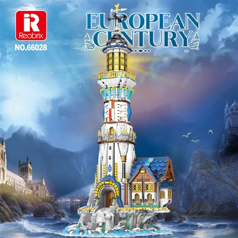 New 3228pcs City Street View House Model Building Blocks Brick Medieval Lighthouse Architecture Toys with Light Kids Gift
New 3228pcs City Street View House Model Building Blocks Brick Medieval Lighthouse Architecture Toys with Light Kids Gift