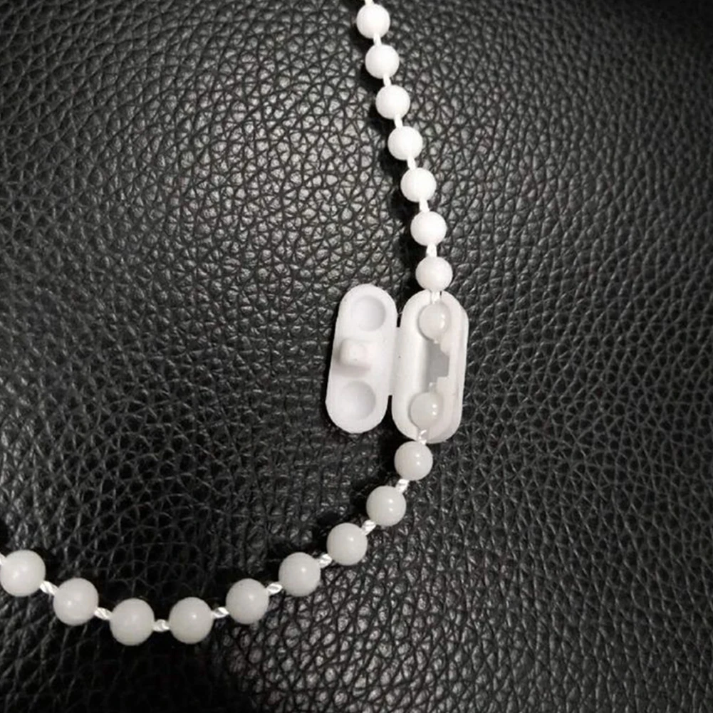 10/30/50pcs Roller Blinds Pull Cord Connector Curtain Chain Connector Roman Curtain Beaded Chain Cord Connection Extension Clips
10/30/50pcs Roller Blinds Pull Cord Connector Curtain Chain Connector Roman Curtain Beaded Chain Cord Connection Extension Clips