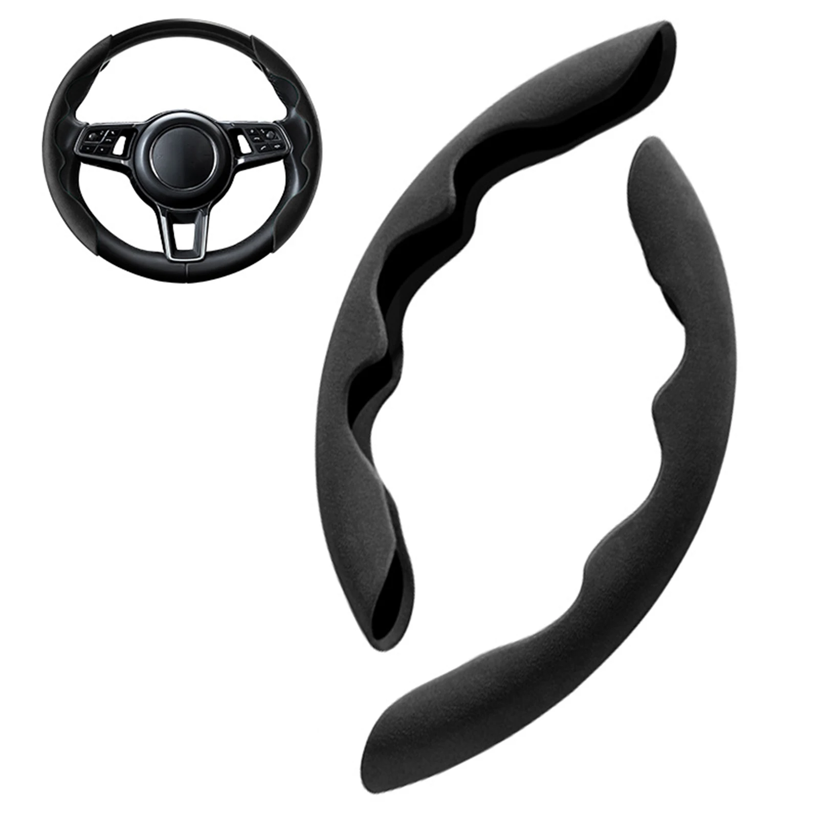 Universal Car Steering Wheel Cover Four Seasons Suede Non-slip Steering Wheel Plush Card Cover Four Seasons Universal Decoration
Universal Car Steering Wheel Cover Four Seasons Suede Non-slip Steering Wheel Plush Card Cover Four Seasons Universal Decoration