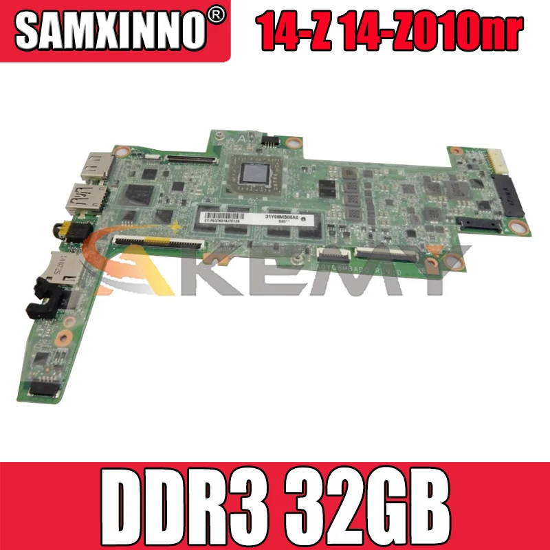 DA0Y08MBAD0 For HP 14-Z 14-Z010nr Q154 AT640 Laptop motherboard DDR3 32GB Notebook Mainboard
DA0Y08MBAD0 For HP 14-Z 14-Z010nr Q154 AT640 Laptop motherboard DDR3 32GB Notebook Mainboard
