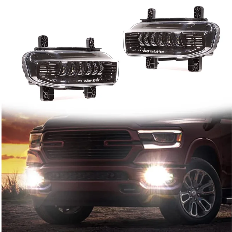 Светодиодные противотуманные фары в сборе для Dodge Ram 1500 2019-2021, сменный комплект черного цвета
Светодиодные противотуманные фары в сборе для Dodge Ram 1500 2019-2021, сменный комплект черного цвета