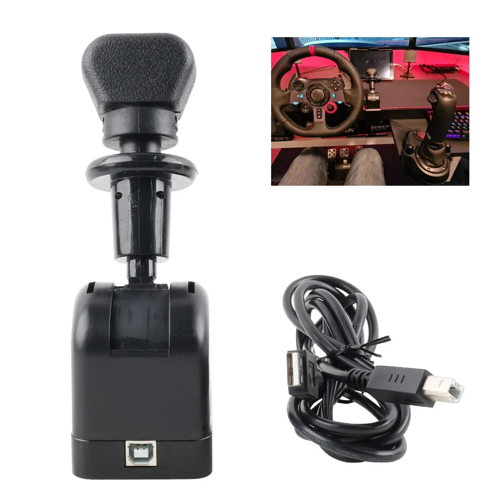 PC SIM USB Handbrake Truck Hand Brake For ETS2 European /American Simracing Games For Logitech G27 G29 G923
PC SIM USB Handbrake Truck Hand Brake For ETS2 European /American Simracing Games For Logitech G27 G29 G923