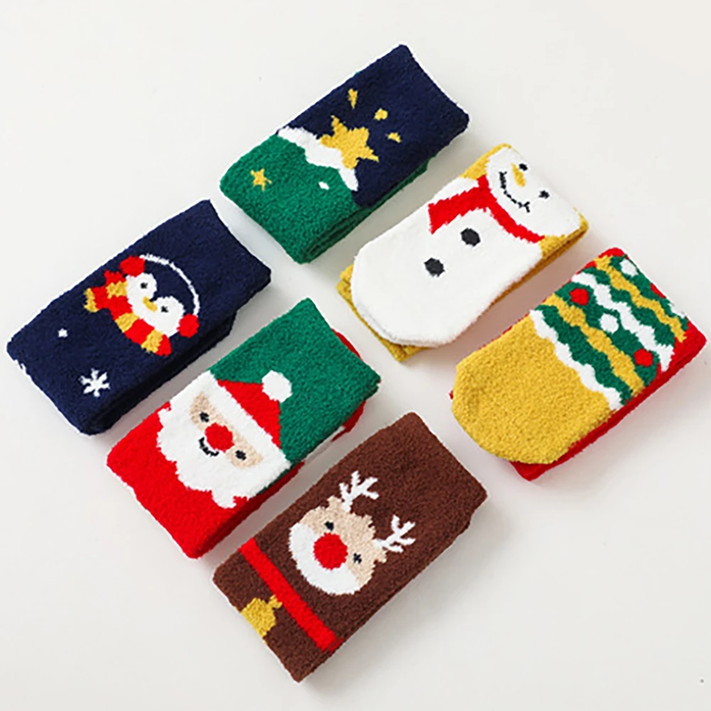 Baywell Baby Christmas Socks Cartoon Coral Velvet Stockings Children's Stockings Thickened Warm Sleeping Straight Socks
Baywell Baby Christmas Socks Cartoon Coral Velvet Stockings Children's Stockings Thickened Warm Sleeping Straight Socks