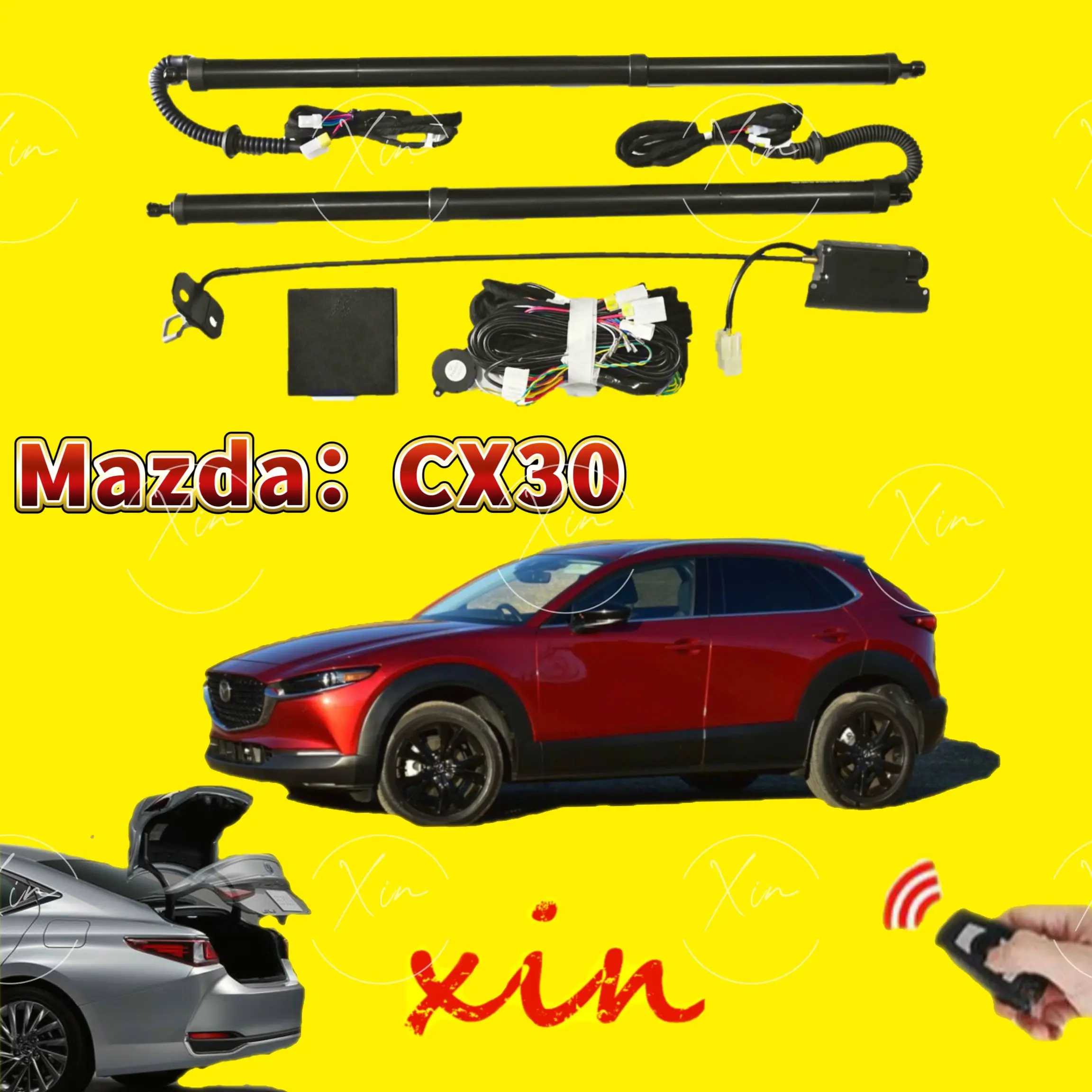 Для Mazda CX30 2020 + контроль багажника Электрический автомобильный подъемник задняя дверь автоматическое открытие дрейфующий привод комплект питания ножной датчик
Для Mazda CX30 2020 + контроль багажника Электрический автомобильный подъемник задняя дверь автоматическое открытие дрейфующий привод комплект питания ножной датчик