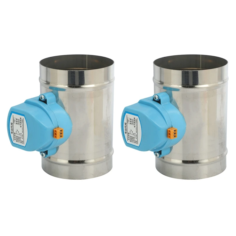 2X 4 Inch 220V 100Mm Stainless Steel Solenoid Valve Stainless Steel Air Valve Air Volume Control Electric Air Valve-ABUX
2X 4 Inch 220V 100Mm Stainless Steel Solenoid Valve Stainless Steel Air Valve Air Volume Control Electric Air Valve-ABUX