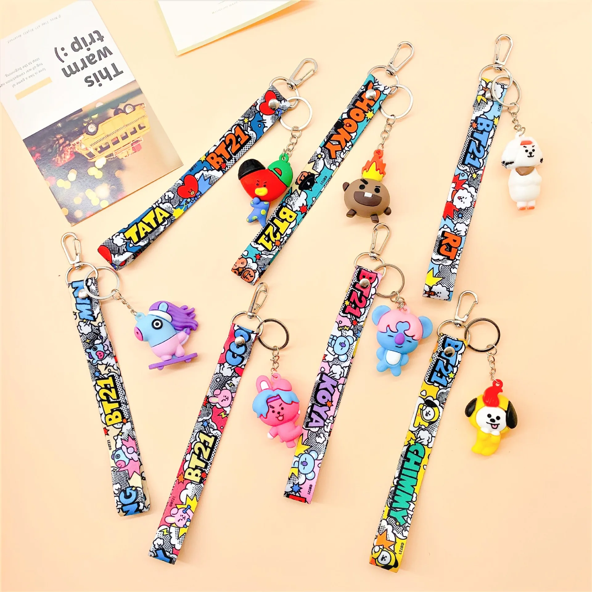 Новинка, BT21 кавайная мультяшная серия, креативная милая искусственная Подвеска для школьного портфеля
Новинка, BT21 кавайная мультяшная серия, креативная милая искусственная Подвеска для школьного портфеля