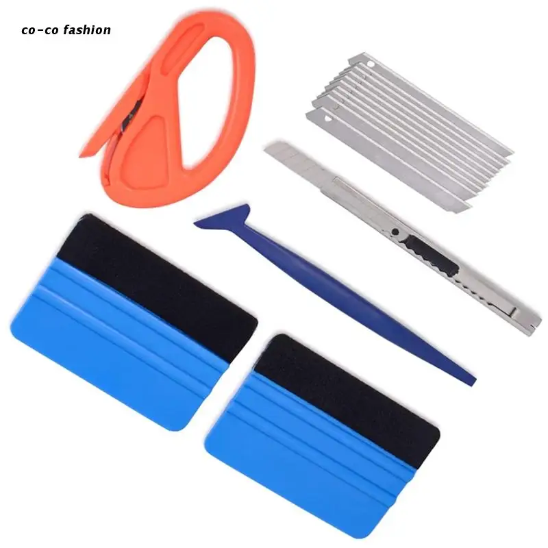 517B 15Pcs Car Tools Wrap Film Sticker Wrapping Tool Auto Window Foil Squeegee Kit
517B 15Pcs Car Tools Wrap Film Sticker Wrapping Tool Auto Window Foil Squeegee Kit