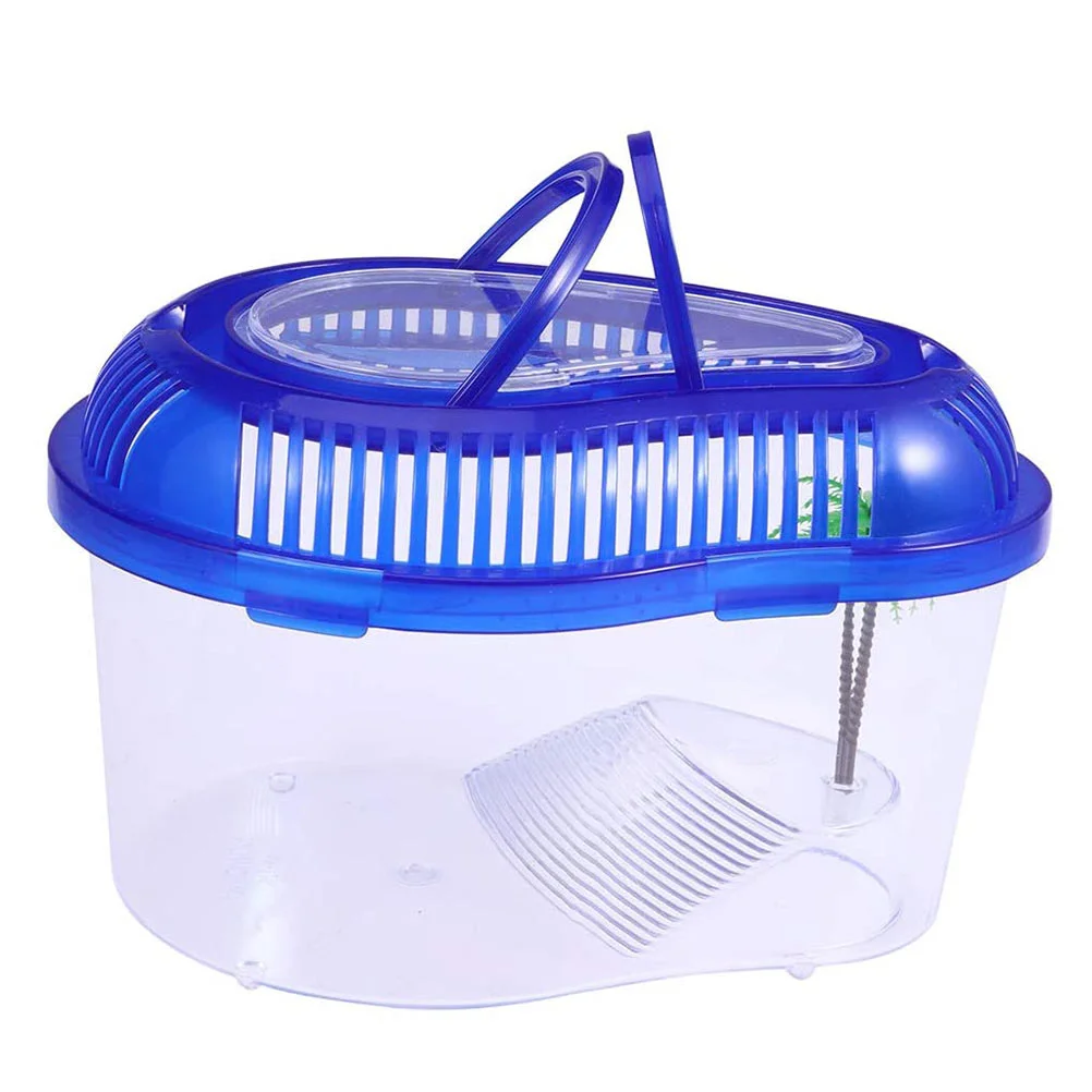 Tank Turtle Reptile Aquarium Box Habitat Carrier Plastic Cage Feeding House Gallon Platform Betta Snail Terrarium Tortoise Lid
Tank Turtle Reptile Aquarium Box Habitat Carrier Plastic Cage Feeding House Gallon Platform Betta Snail Terrarium Tortoise Lid
