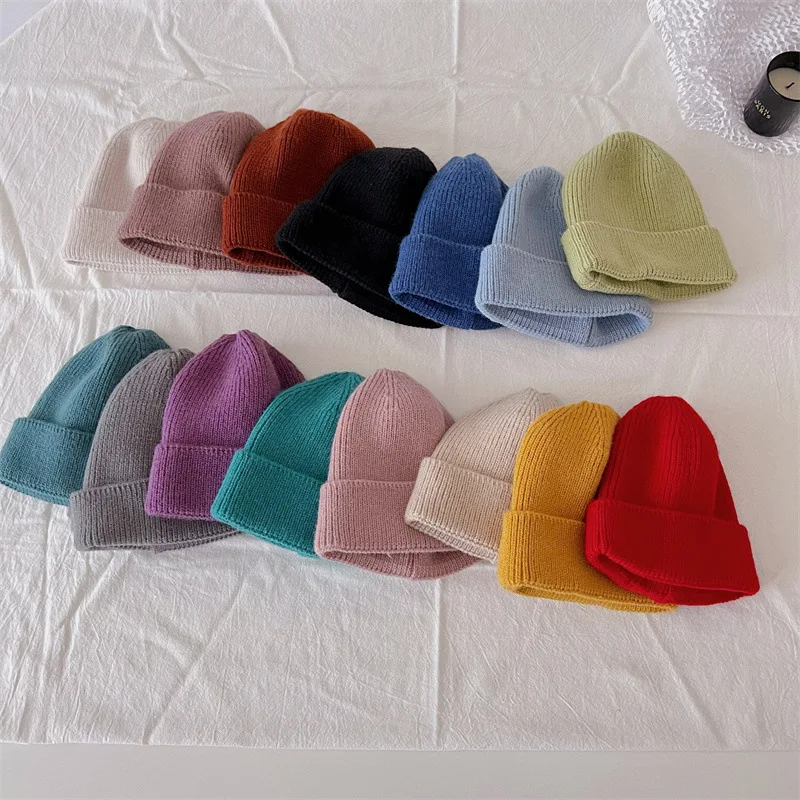 MILANCEL New Autumn Kids Beanies Children Candy Colored Knitted Hat Girls Cap 
MILANCEL New Autumn Kids Beanies Children Candy Colored Knitted Hat Girls Cap